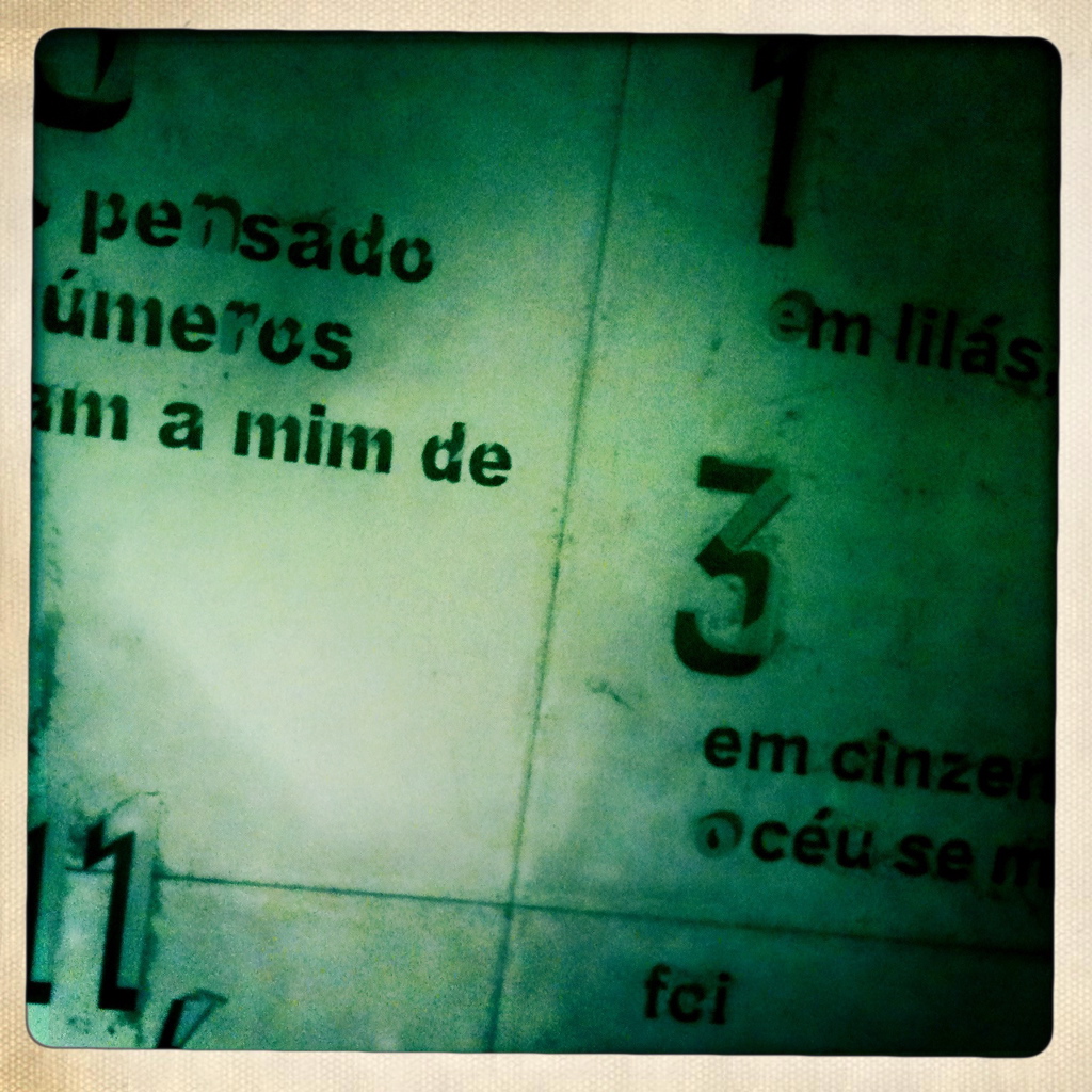 Meaning "House of Tales" in Portugese, all rooms have numbers and writing engraved in the ceiling