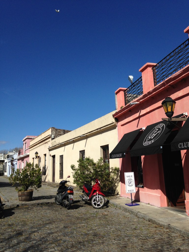 Coble stone streets, Colonia del Sacramento, Uruguay