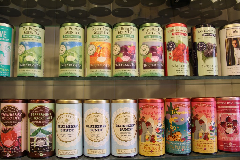 Super cute shop in town. They sell quality tea from the States and pretty soaps. 